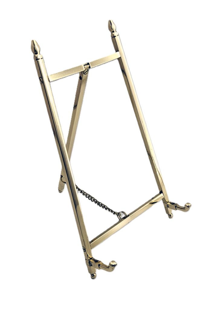 brass easels