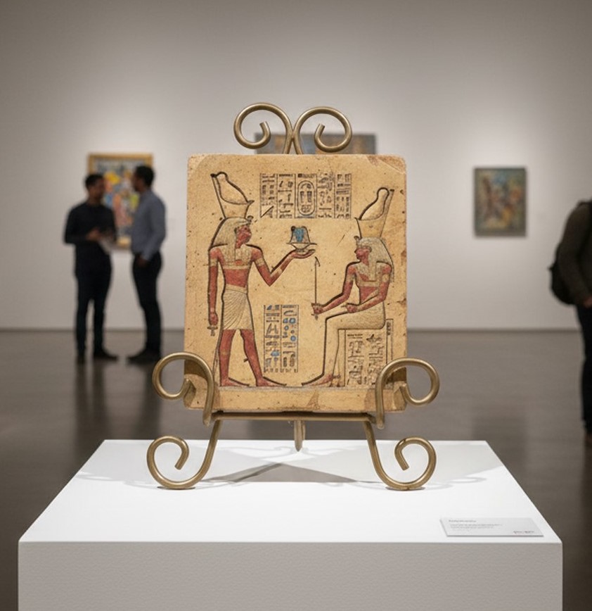 artifact display easel