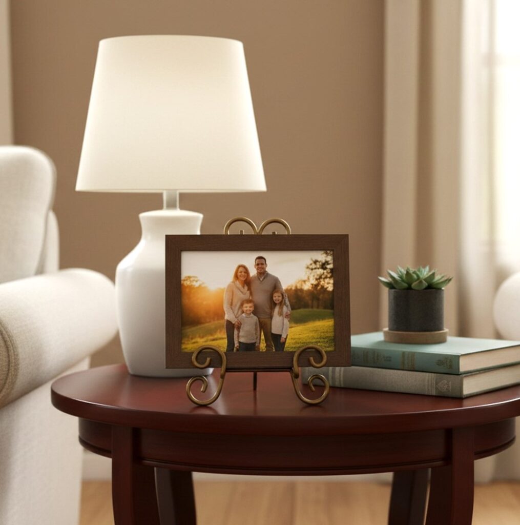 photo display easel