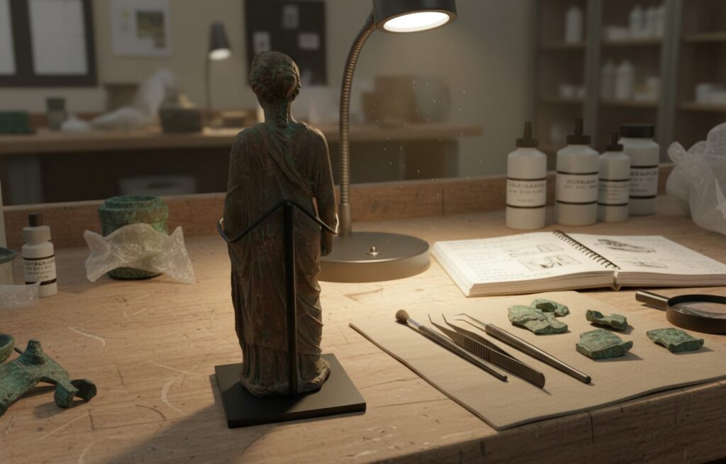 artifact display stand