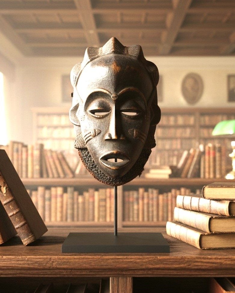 decorative mask stand