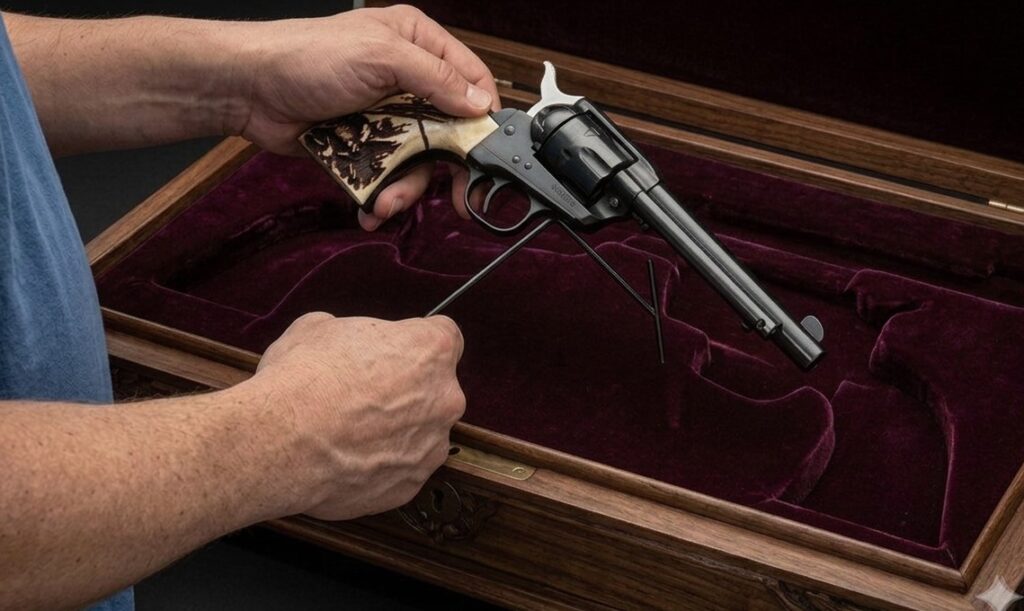 pistol stand