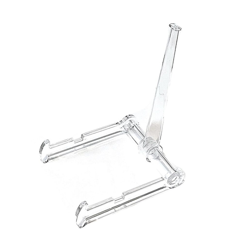 clear adjustable easel
