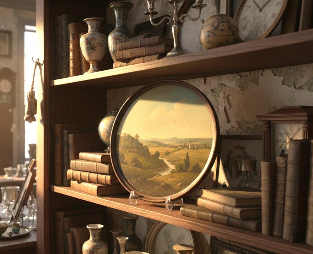 clear display easel