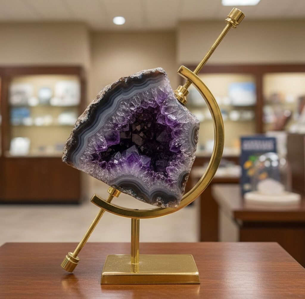 mineral display stand