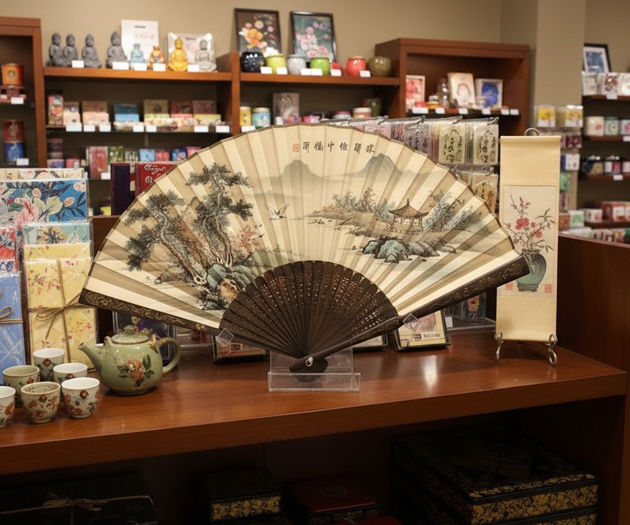 fan display stand