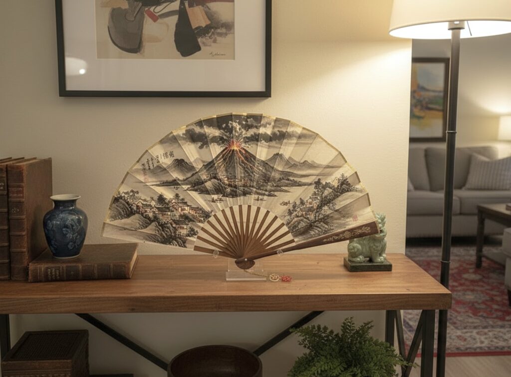 hand fan display