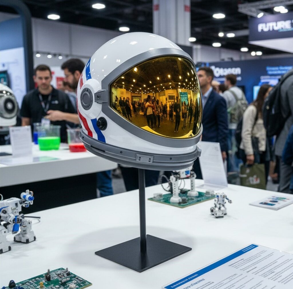 helmet display stand