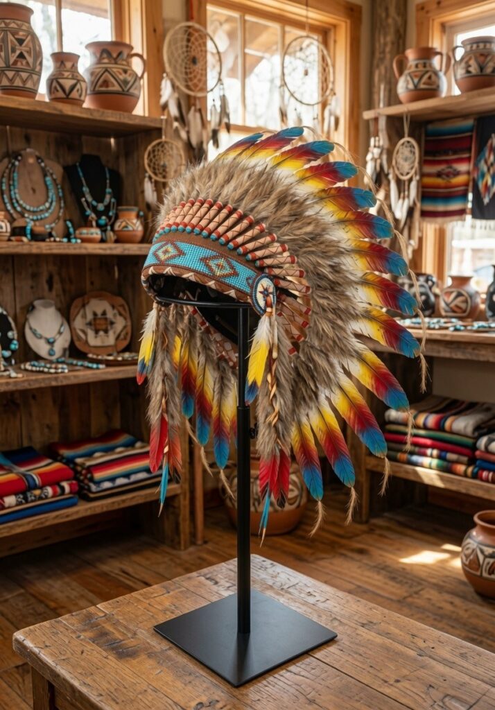 headdress display stand