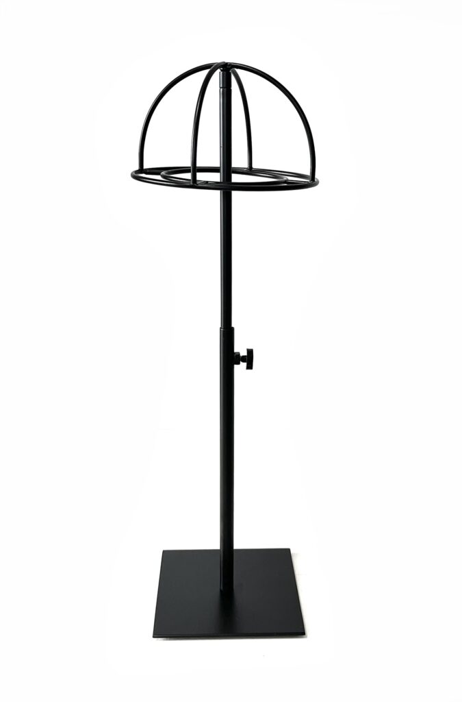 adjustable helmet stand