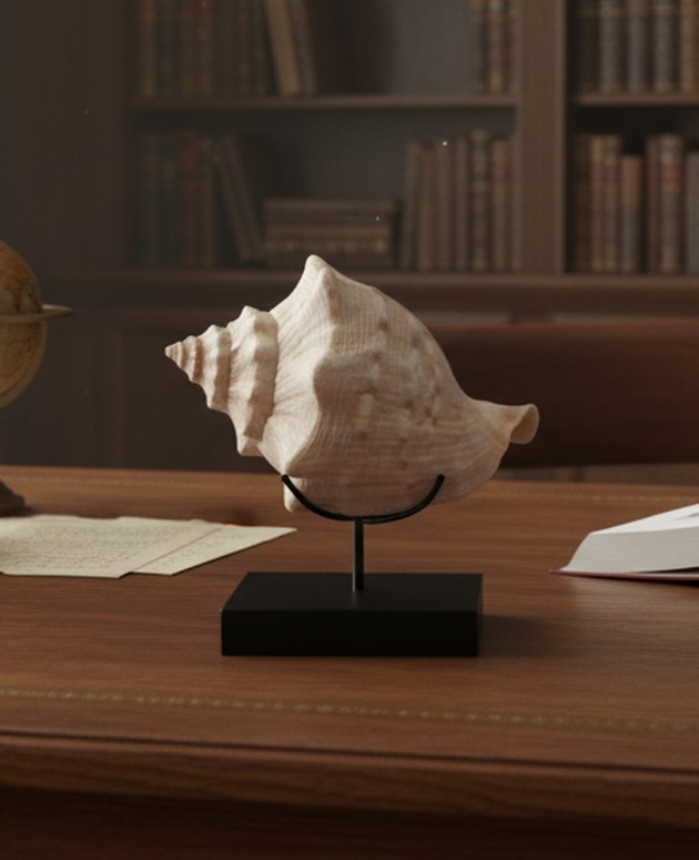 seashell display stand