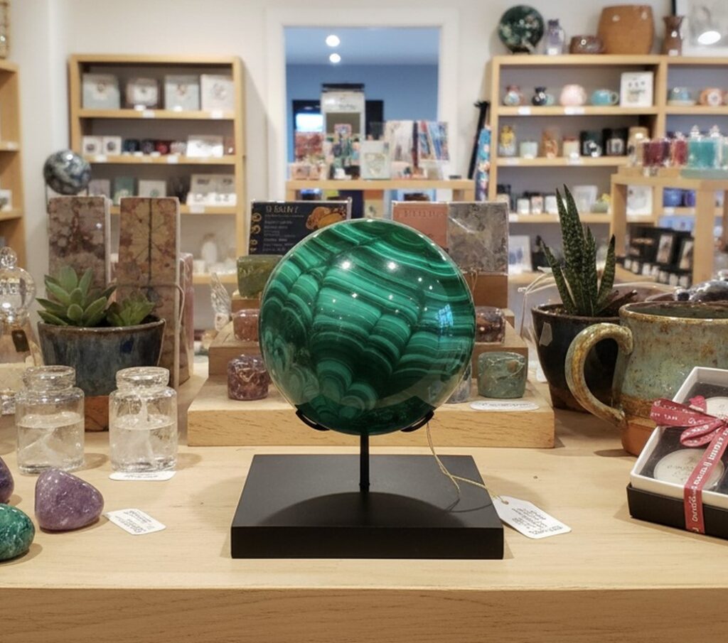sphere display stand