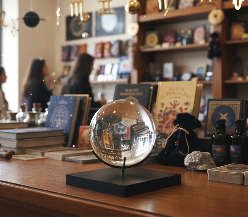 crystal ball holder