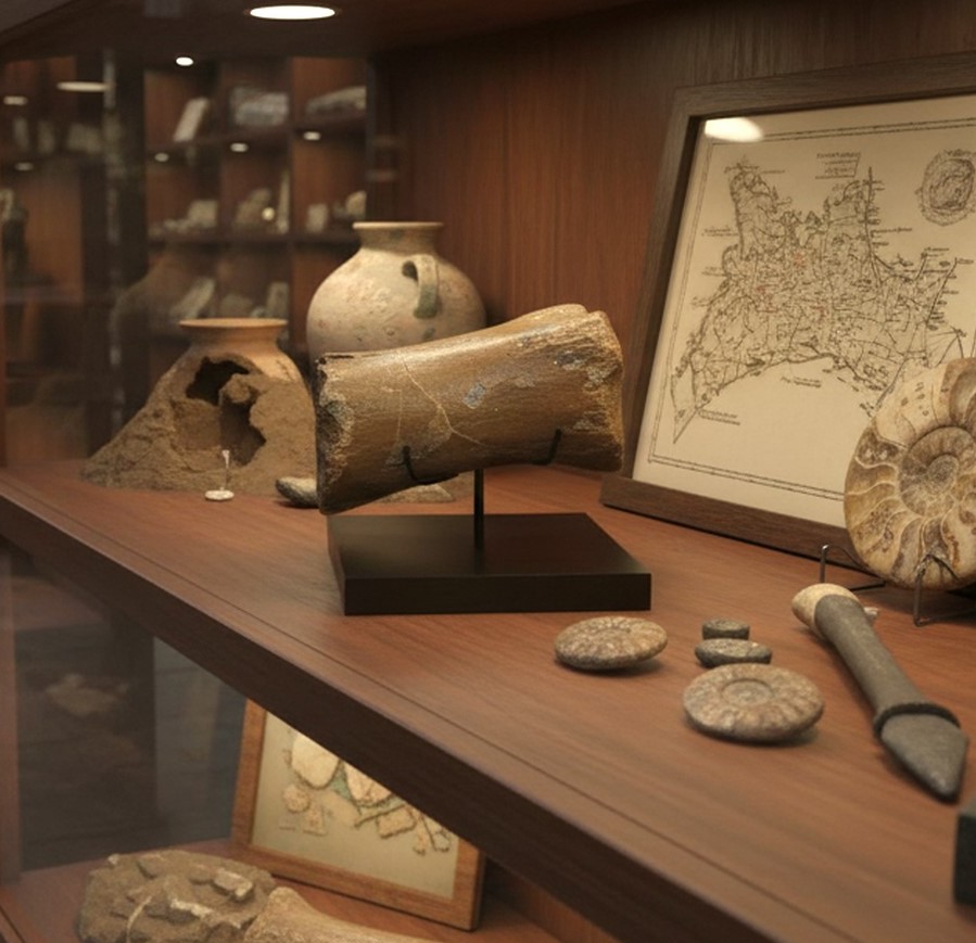 artifact display stand
