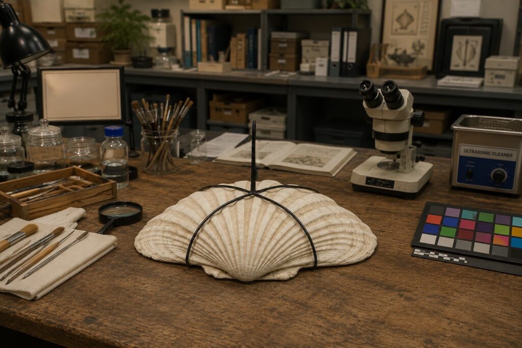 shell display stand