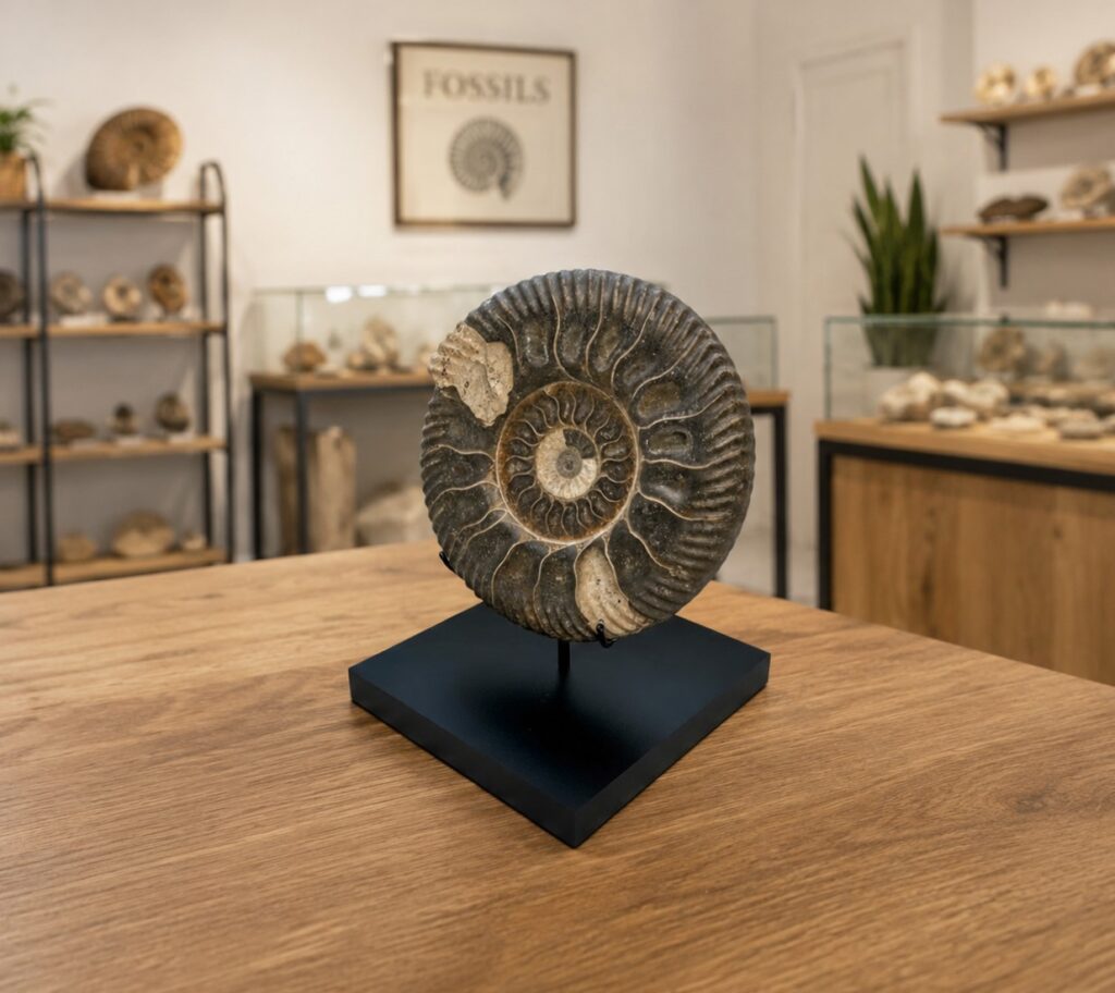 fossil display stand