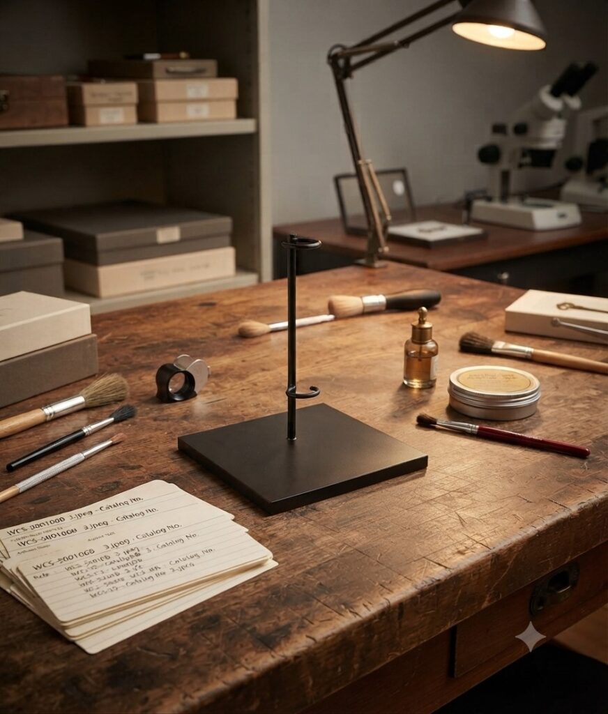 artifact display stand